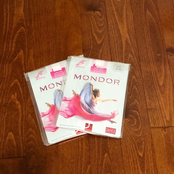 SOLD ‼️ Mondor Dance light pink tights! - Picture 1 of 2